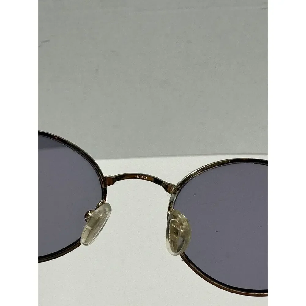Vintage BerDel Steroflex‎ Tahoe Purple Lens Darkshell Sunglasses Italy READ